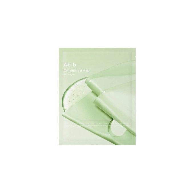 Abib Collagen Gel Mask Heartleaf Jelly - lakštinė kolageno kaukė, 35 g