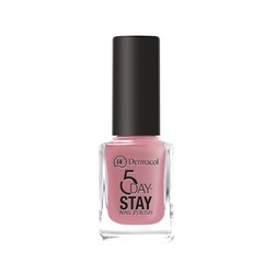 Dermacol 5 Day Stay longlasting - Long-lasting nail polish 10 ml 23 Drama Queen