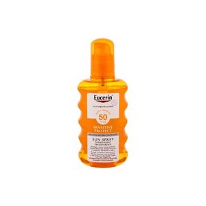 Eucerin Sensitive Protect Sun Spray Transparent SPF 50 - Sunscreen for the body 200ml
