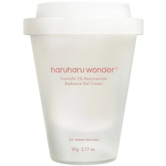 Haruharu Wonder Centella 5% Niacinamide Radiance Gel Cream - veido gelis-kremas, 90 g