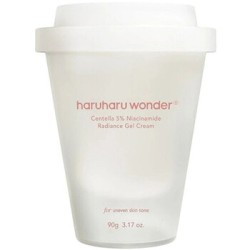 Haruharu Wonder Centella 5% Niacinamide Radiance Gel Cream - veido gelis-kremas, 90 g