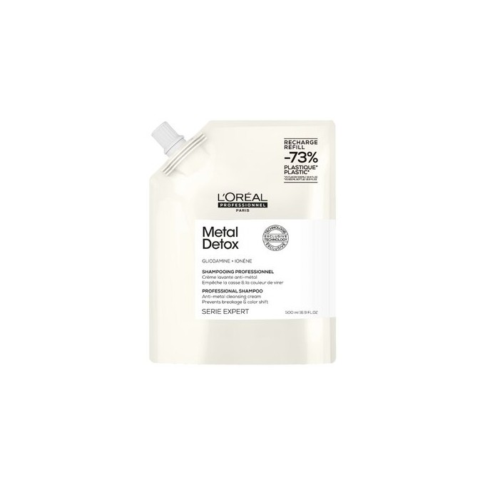 L´Oréal Professionnel Série Expert Metal Detox Shampoo ( Refill ) - valomojo šampūno papildymas