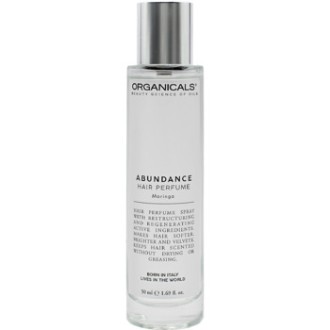 Organicals ABUNDANCE Hair Perfume ( Moringa ) - lengvi plaukų kvepalai, 50 ml