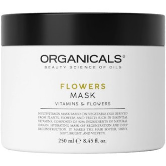Organicals FLOWERS Mask ( Vitamins & Flower ) - multivitaminų kaukė, 250 ml