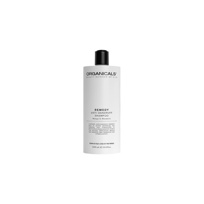 Organicals REMEDY Anti-Dandruff Shampoo ( Mango & Mandarin ) - valomasis šampūnas nuo pleiskanų