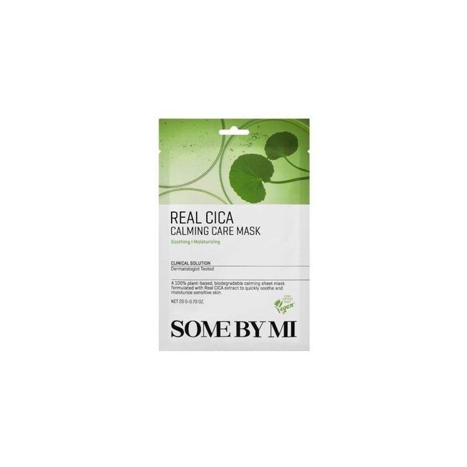 Some By Mi Real Cica Calming Care Mask - raminamasis veido kaukė, 20 g