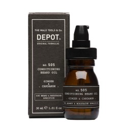 Depot No. 505 Conditioning Beard Oil Ginger & Cardamom - Beard Oil Balm 30 ml