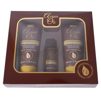 XPel Argan Oil Hair Set - Gift set of hair care