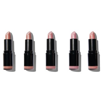 Makeup Revolution Matte Nude Lipstick Collection (5 vnt.) - Set of five lipsticks, 3.2 g 2