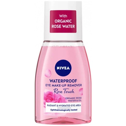 Nivea Rose Touch Waterproof Eye Make-Up Remover 100 ml