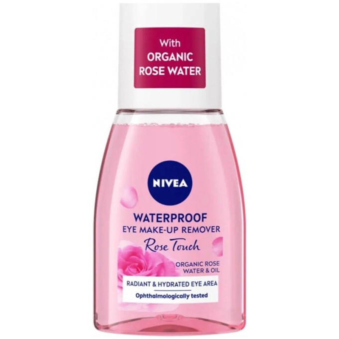Nivea Rose Touch Waterproof Eye Make-Up Remover 100 ml