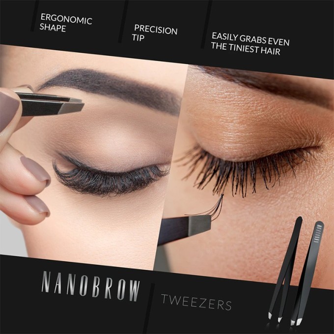 Nanobrow Tweezers - pincetas