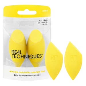 Real Techniques Miracle Concealer Sponge Duo - aplikatorius 2 vnt.