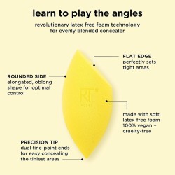 Real Techniques Miracle Concealer Sponge Duo - aplikatorius 2 vnt.
