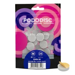 Stalevnt. Pro M Disposable Files-sponges for Pedicure Disc - poliravimo kempinė pedikiūro diskui