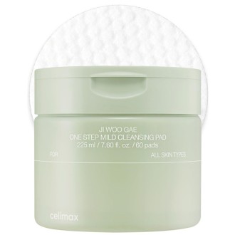 Celimax Ji Woo Gae One Step Mild Cleansing Pad - makiažo šalinimo pagalvėlės su maitinamuoju