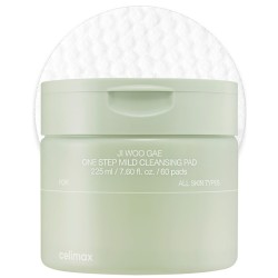 Celimax Ji Woo Gae One Step Mild Cleansing Pad - makiažo šalinimo pagalvėlės su maitinamuoju