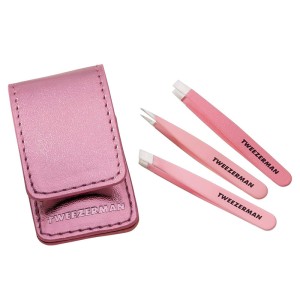 Tweezerman Micro Mini Tweezer Set - nini kelioninis pincetų rinkinys