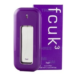 Fcuk Fcuk 3 for Women EDT 100ml kvepalai moterims