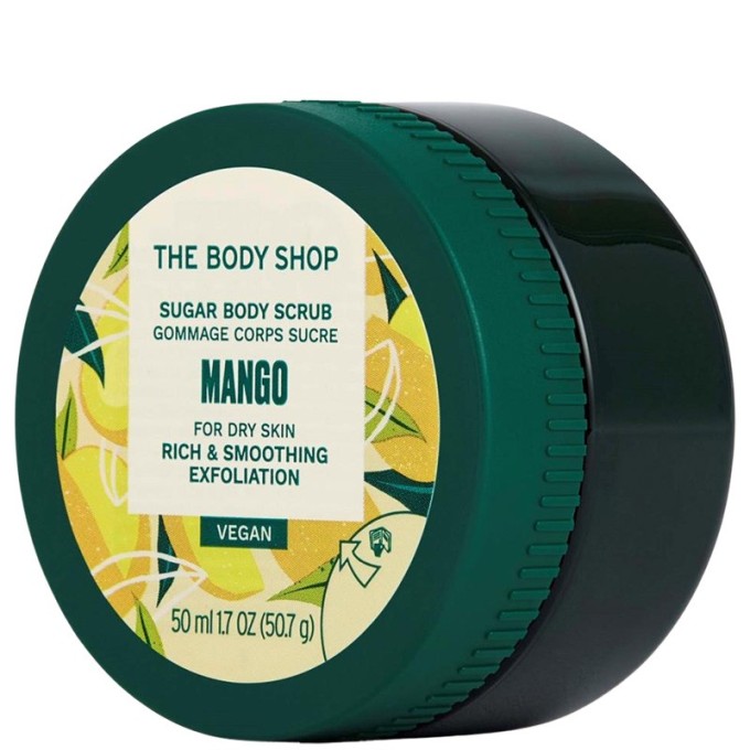The Body Shop Mango Body Scrub - kūno šveitiklis sausai odai, 50 ml