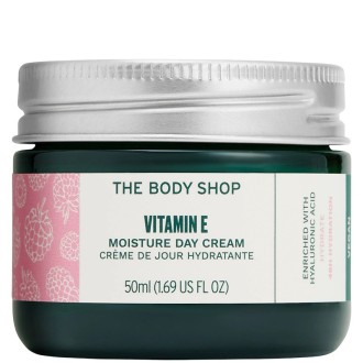 The Body Shop E Moisture Day Cream - dieninis veido kremas, 50 ml