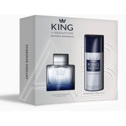 Antonio Banderas King Of Seduction Dárková sada EDT 100 ml a deospray 100ml