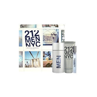 Carolina Herrera 212 Men Gift Set EDT 100 ml After Shave Gel (gel, after shave) 212 Men 100 ml and