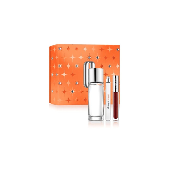 Clinique Happy Dárková sada EDP 50 ml, miniaturka EDP 10 ml a lesk na rty 3,4 ml 50ml