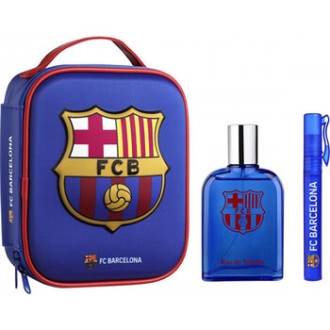 FRAGRANCES FOR CHILDREN FC Barcelona Gift Set EDT 100 ml, mini EDP 10 ml a batoh 100ml