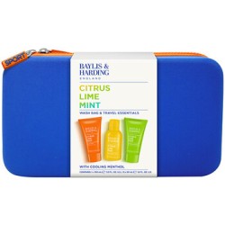 Baylis & Harding Man Wash Bag & Travel Essentials Set ( Citrus, Limetka & Máta )