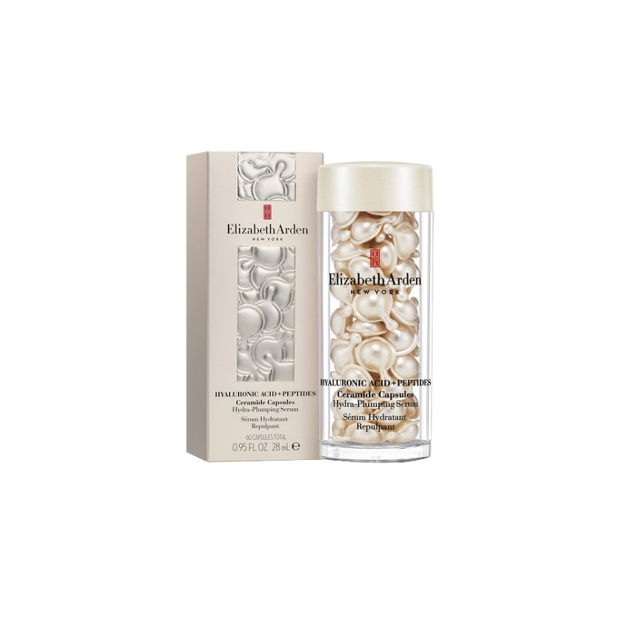 Elizabeth Arden Hyaluronic Acid + Peptides Ceramide Capsules Hydra-Plumping Serum 60 vnt.