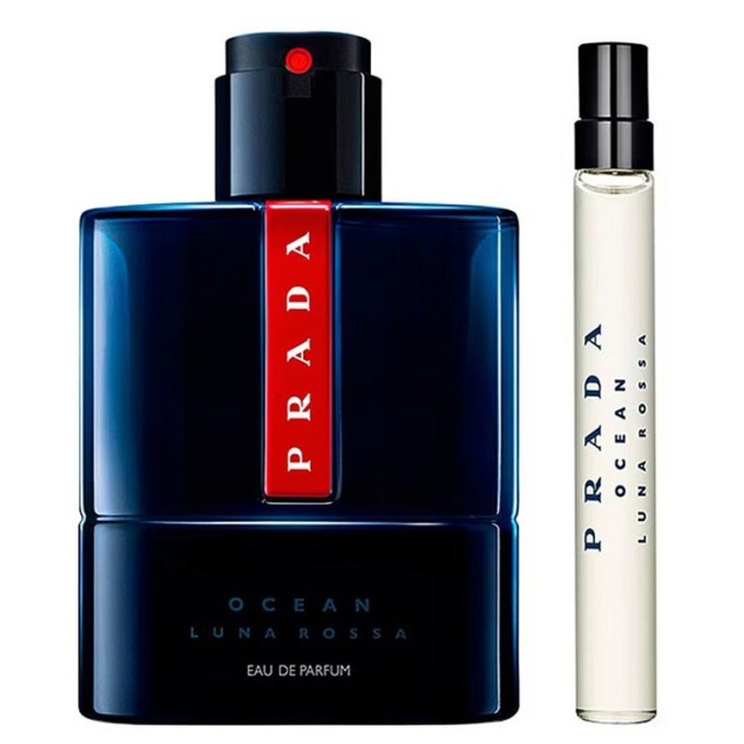 Prada Luna Rossa Ocean Gift set - kvepalų rinkinys vyrams - EDP 100 ml ir EDP 10 ml