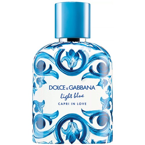 Dolce Gabbana Light Blue pou Homme Capri in Love EDP 100 ml kvepalai vyrams