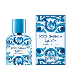 Dolce Gabbana Light Blue pou Homme Capri in Love EDP 50 ml kvepalai vyrams