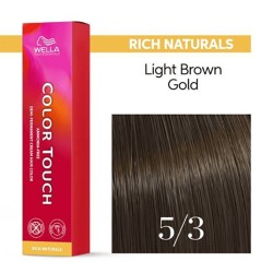 Wella Professional Color Touch Rich Naturals - plaukų dažai, 60 ml - 5/3