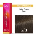 Wella Professional Color Touch Rich Naturals - plaukų dažai, 60 ml - 5/3