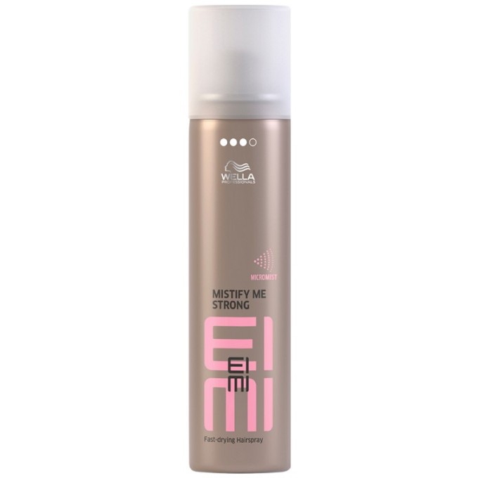 Wella Professional EIMI Mistify Me Strong Hair Spray - Hairspray for immediate strong fixation 75 ml