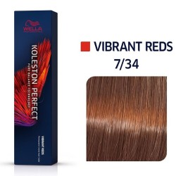 Wella Professional Koleston Perfect ME Vibrant Reds - plaukų dažai, 60 ml - 7/34