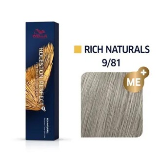 Wella Professional Koleston Perfect ME Rich Naturals - plaukų dažai, 60 ml - 9/81