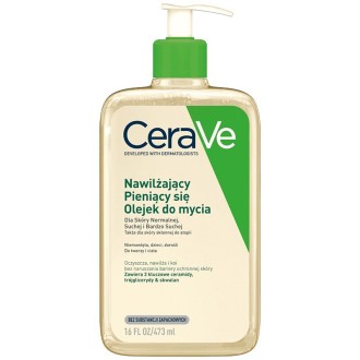 CeraVe Facial Cleansers Hydrating Foaming Oil Cleanser 473 ml