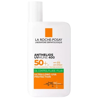 La Roche-Posay ANTHELIOS UVMUNE 400 Oil Control Fluid SPF 50+ - fluidas nuo saulės spindulių, 50 ml