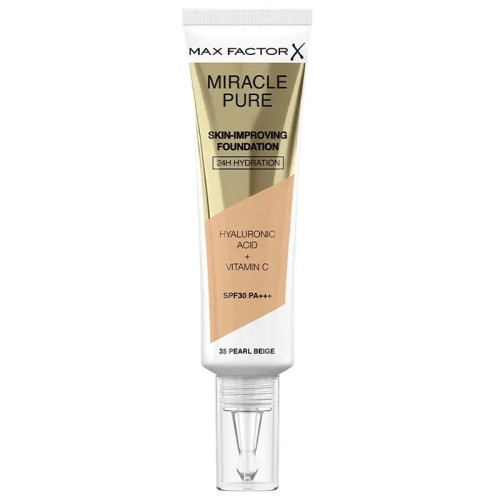 Max Factor Miracle Pure Skin-Improving Foundation SPF30 30 ml 35 Pearl Beige