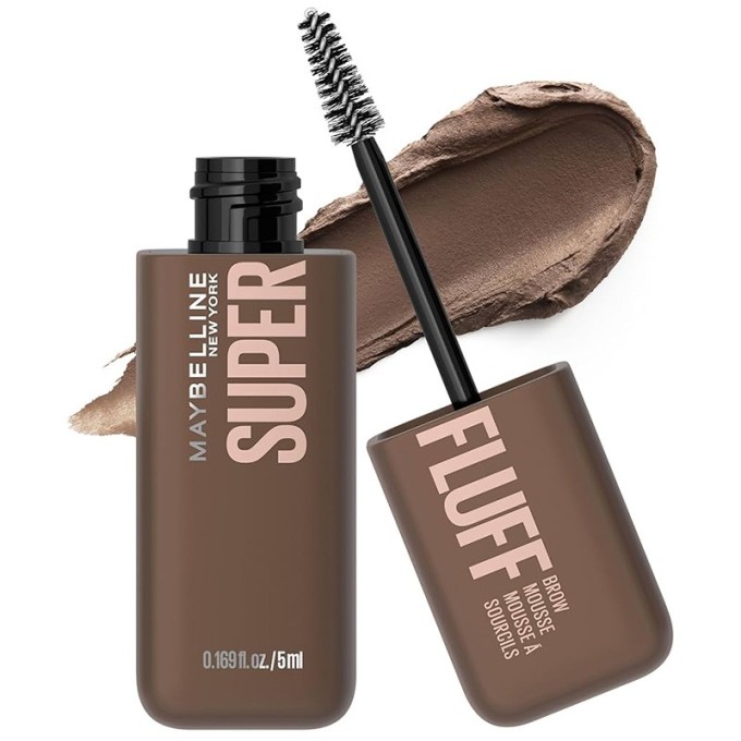 Maybelline Superfluff Brow Mousse - Brow gel for a full and fluffy look 5 ml 257 Medium Brown