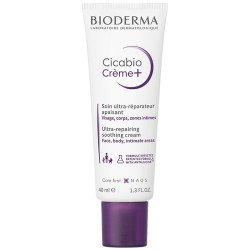 Bioderma Cicabio Creme+ Ultra-Repairing Soothing Cream - raminamasis kremas, 100 ml