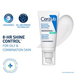 CeraVe Oil Control Moisturizing Gel-Cream - Hydrating gel-cream 52 ml