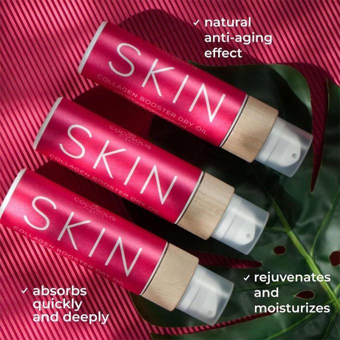 Cocosolis Skin Collagen Booster Dry Oil - Multifunkční suchý olej prot