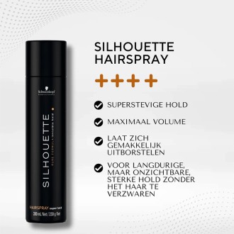 Schwarzkopf Professional Silhouette Super Hold Hairspray - Super strong hairspray 750 ml 2