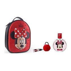 FRAGRANCES FOR CHILDREN Minnie rinkinys EDT 100 ml, lūpų blizgis su pakabuku ir užtrauktuku