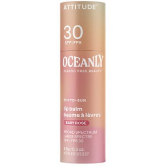 Attitude Lip Balm SPF 30 - Tónující balzám na rty 8,5 g Baby Rose
