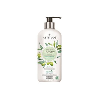 Attitude Super Leaves natural hand soap - natūralus rankų muilas, 473 ml